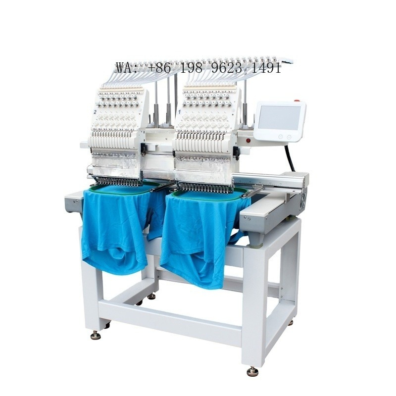 Embroidery Garments - เครื่องปักคอมพิวเตอร์ 2 หัว 15 เข็ม คุณภาพสูง