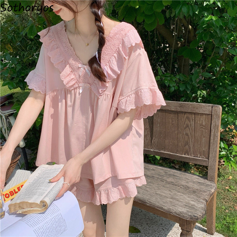 Linen Fabric Natural - ชุดสตรี Ruffles Minimalist Pure Elegant แฟชั่นทุกวันสวมใส่ฤดูร้อน