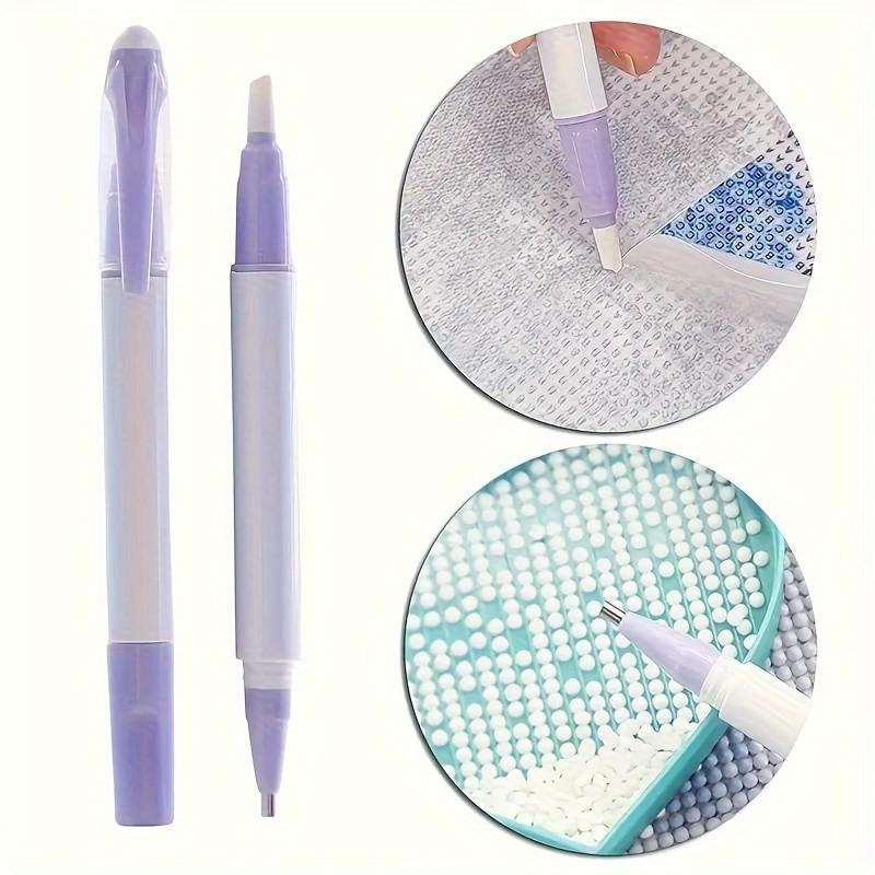 Embroidery Garments - เครื่องมือถอดฟิล์มสำหรับงานเพชรปัก, ฟิล์มป้องกันฝุ่นสำหรับงานเพชรปัก, เครื่องตัดกระดาษเซรามิก - ใช้ได้สองแบบ, ปากกาแต้มเพชร