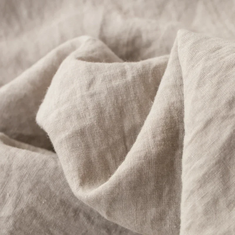 ผ้าลินินบริสุทธิ์ผ้าลินินหินฝ้ - Linen Fabric Natural บทวิจารณ์และราคา
