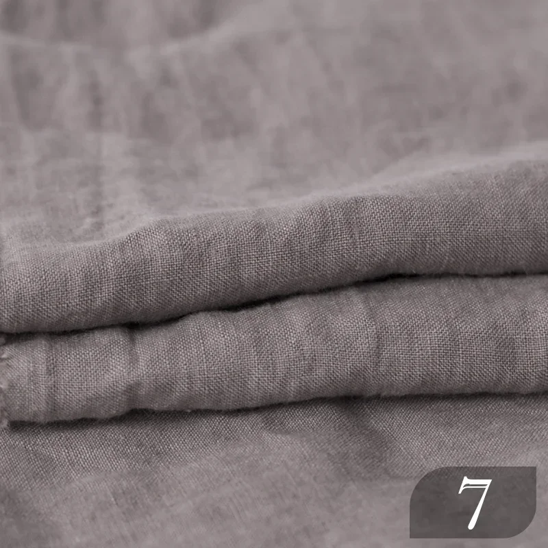 ผ้าลินินบริสุทธิ์ผ้าลินินหินฝ้ - Linen Fabric Natural บทวิจารณ์และราคา