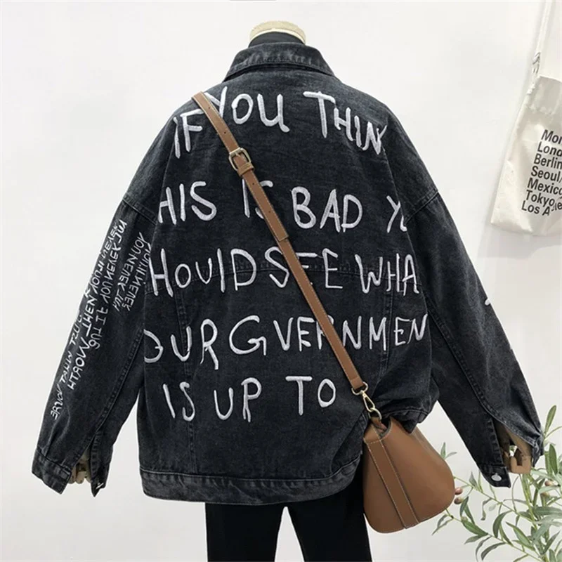 ฤดูใบไม้ร่วงเกาหลีเย็บปักถักร้ - Embroidery Jacket Jeans บทวิจารณ์และราคา