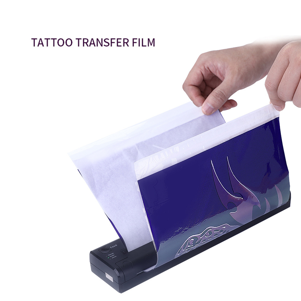 50PCS Tattoo Transfer ฟิล์มกระ - Transfer Paper Carbon บทวิจารณ์และราคา