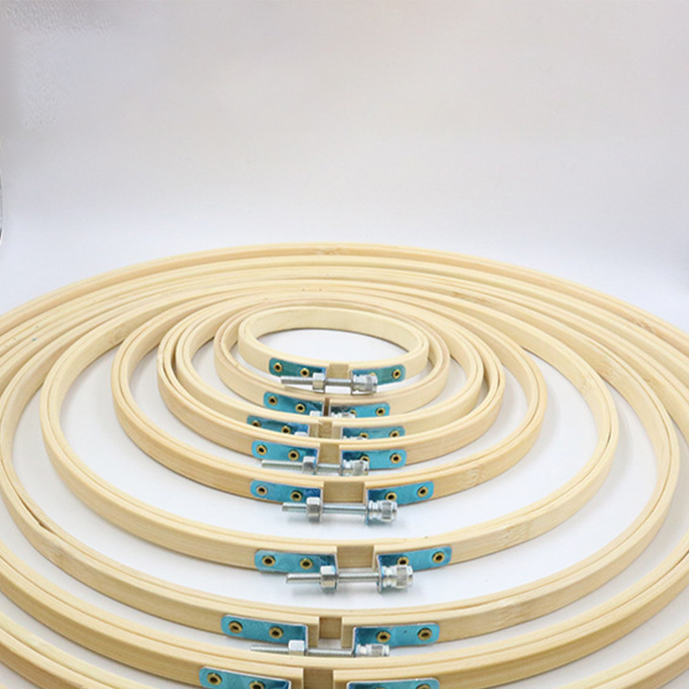 ชุดห่วงปักผ้าไม้ไผ่ 12 ชิ้น ขน - Embroidery Hooping บทวิจารณ์และราคา