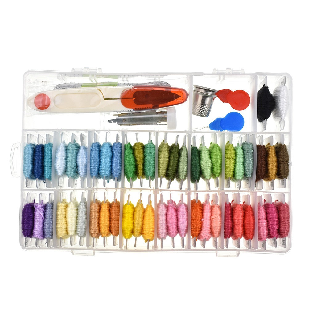 ชุดอุปกรณ์งานปัก 50 ชิ้น ชุดสำ - Embroidery Kit บทวิจารณ์และราคา