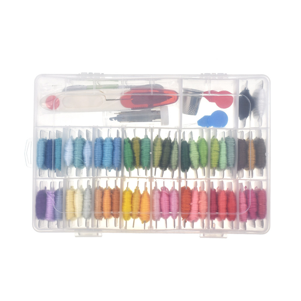 ชุดอุปกรณ์งานปัก 50 ชิ้น ชุดสำ - Embroidery Kit บทวิจารณ์และราคา