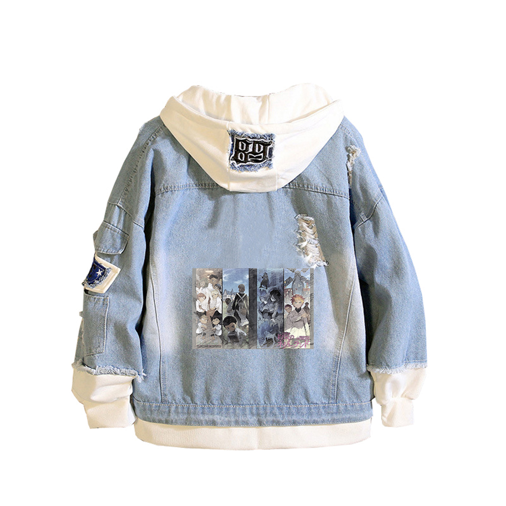 แจ็คเก็ตยีนส์อนิเมะ The Promis - Embroidery Jacket Jeans บทวิจารณ์และราคา