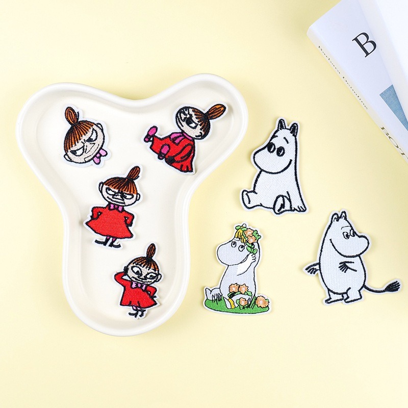 แพทช์ปักลายการ์ตูนมูมินน่ารัก  - Embroidery Cloth บทวิจารณ์และราคา