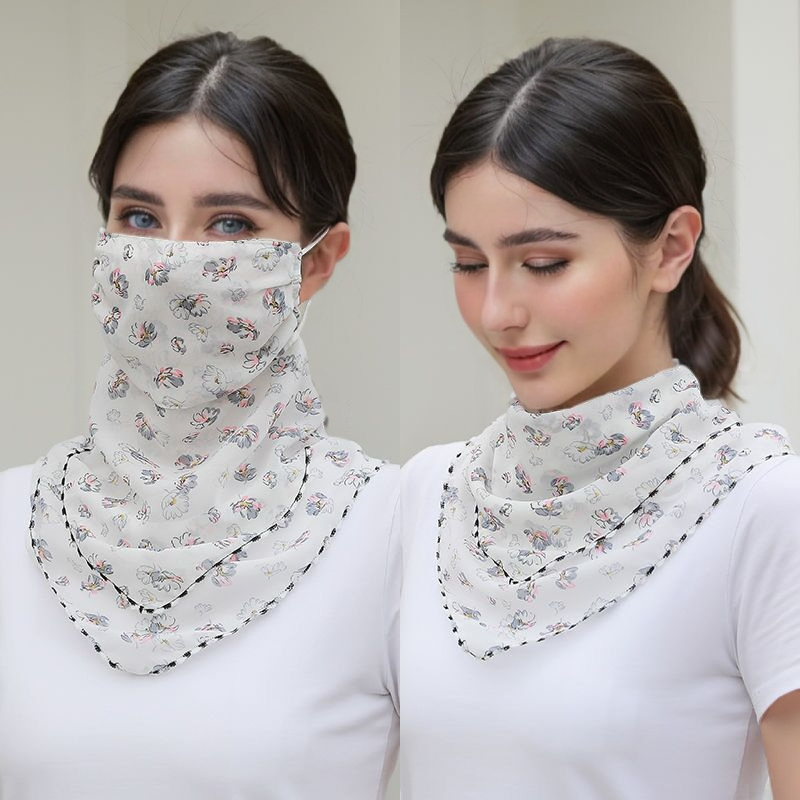 หน้ากากปิดหน้าและผ้าพันคอสำหรั - Embroidery Yarns บทวิจารณ์และราคา