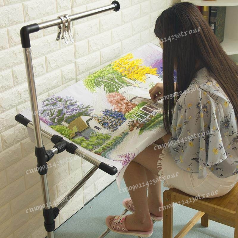 ขาตั้งกรอบปักครอสติชแบบปรับได้ - Embroidery Hooping บทวิจารณ์และราคา