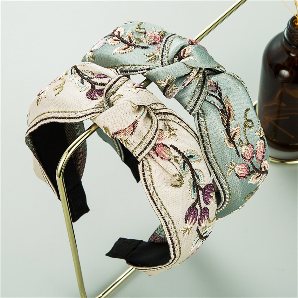 ที่คาดผมแบบปักลายดอกไม้สำหรับผ - Embroidery Hooping บทวิจารณ์และราคา