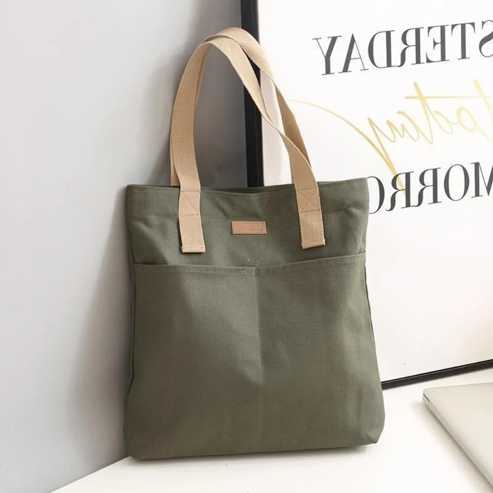 1 PC ผู้หญิง Tote กระเป๋าผ้าใบ - Embroidery Yarns บทวิจารณ์และราคา