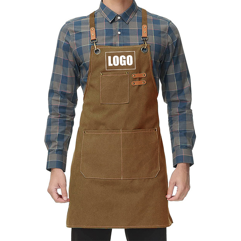 ผ้ากันเปื้อนผ้าใบกันน้ำสำหรับท - Embroidery Kitchen บทวิจารณ์และราคา