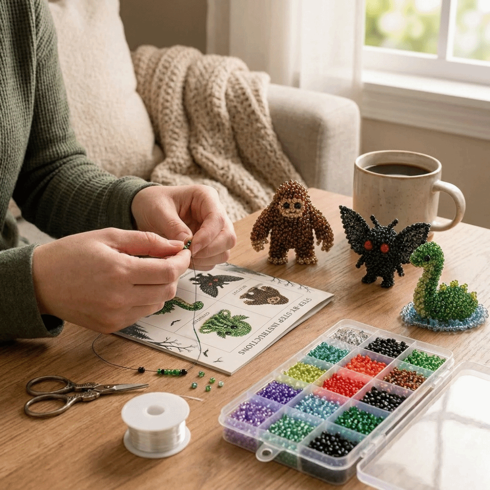 ชุดงานฝีมือปักลูกปัดรูปสัตว์ D - Embroidery Kit Set บทวิจารณ์และราคา
