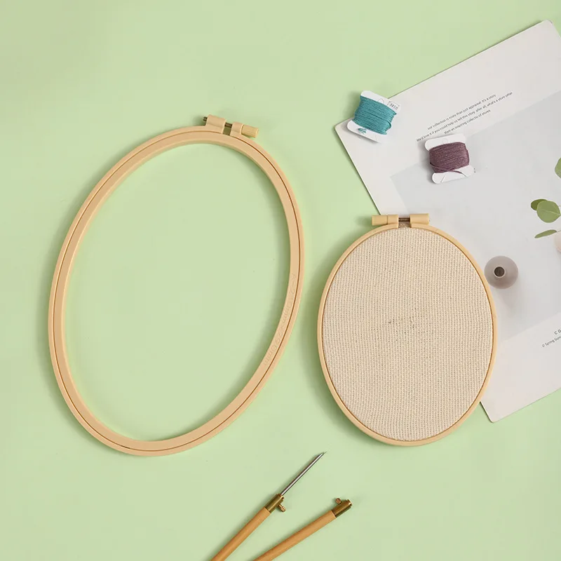 1 ชิ้น DIY Needlecraft Cross S - Embroidery Hooping บทวิจารณ์และราคา