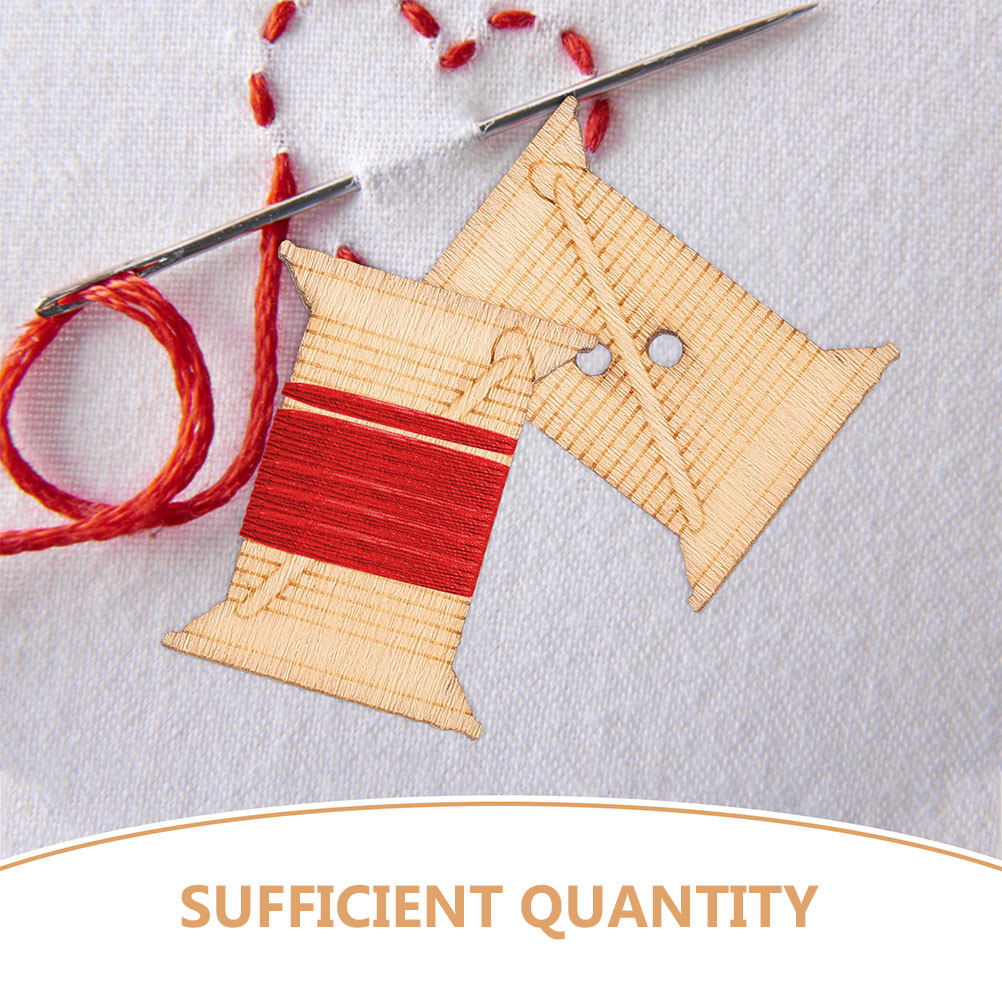 กระดาษม้วนด้ายปักผ้าทำจากไม้ 1 - Embroidery Yarns บทวิจารณ์และราคา