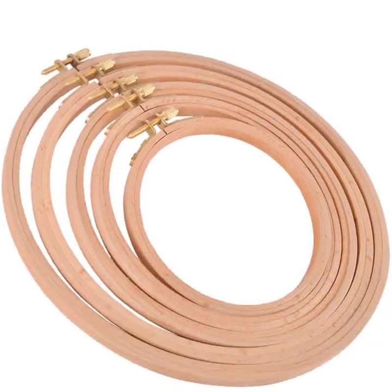 ห่วงปักผ้าไม้บีชคุณภาพสูง วงกล - Embroidery Hooping บทวิจารณ์และราคา
