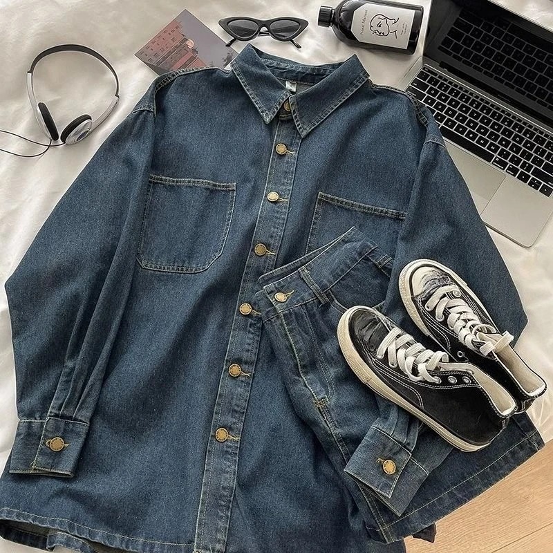 ชุดกระโปรงยีนส์ Y2K: เสื้อแจ็ค - Embroidery Jacket บทวิจารณ์และราคา