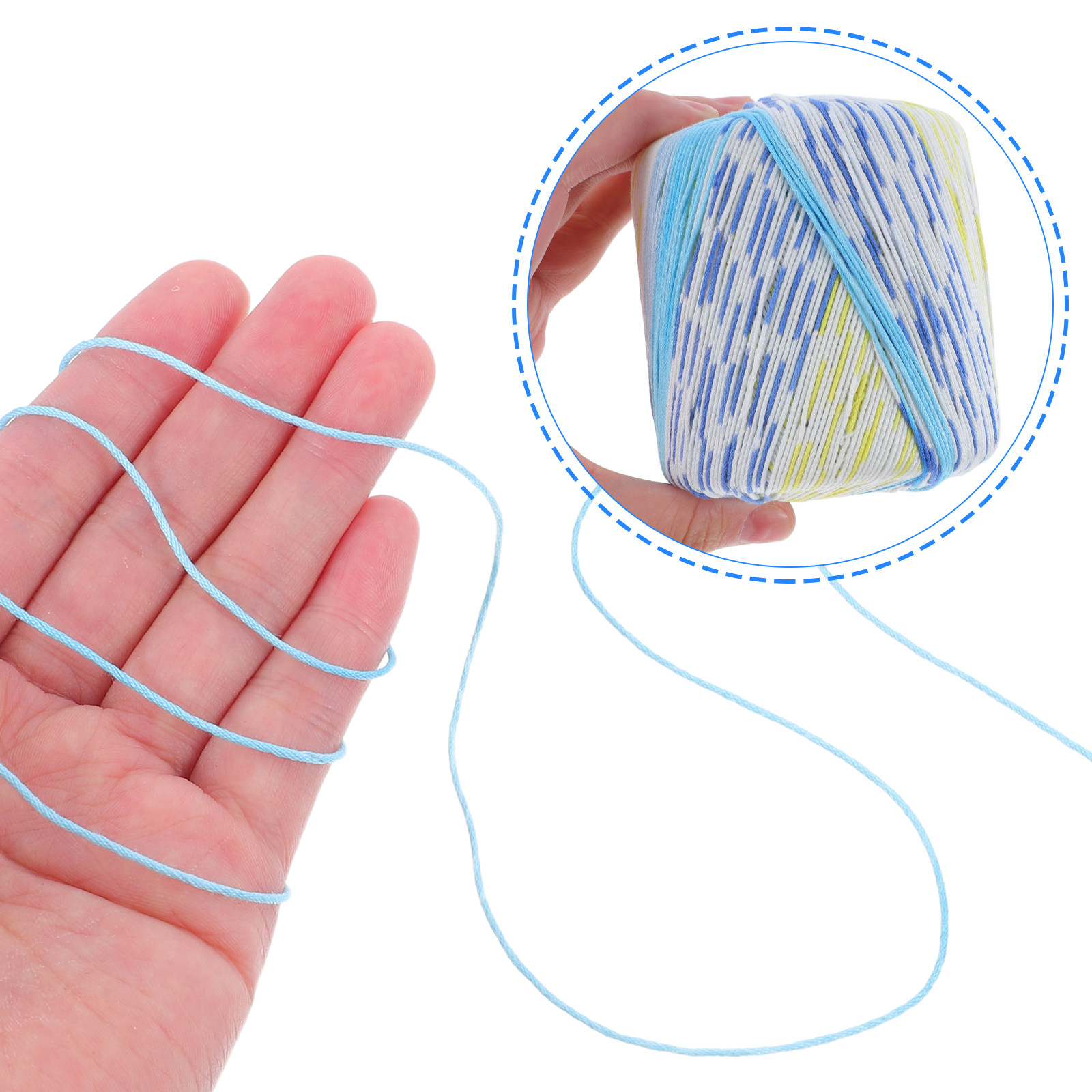 เส้นด้ายโครเชต์ผ้าฝ้ายเนื้อนุ่ - Embroidery Yarns บทวิจารณ์และราคา