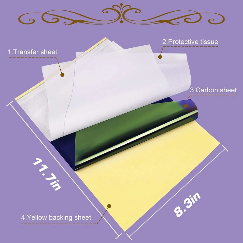 100/50/30/10/5 แผ่น กระดาษถ่าย - Transfer Paper Carbon บทวิจารณ์และราคา