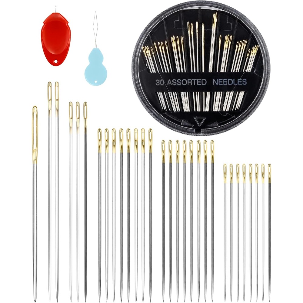 ชุดเข็มเย็บมือเหล็ก 30 เข็ม 6  - Embroidery Kit บทวิจารณ์และราคา