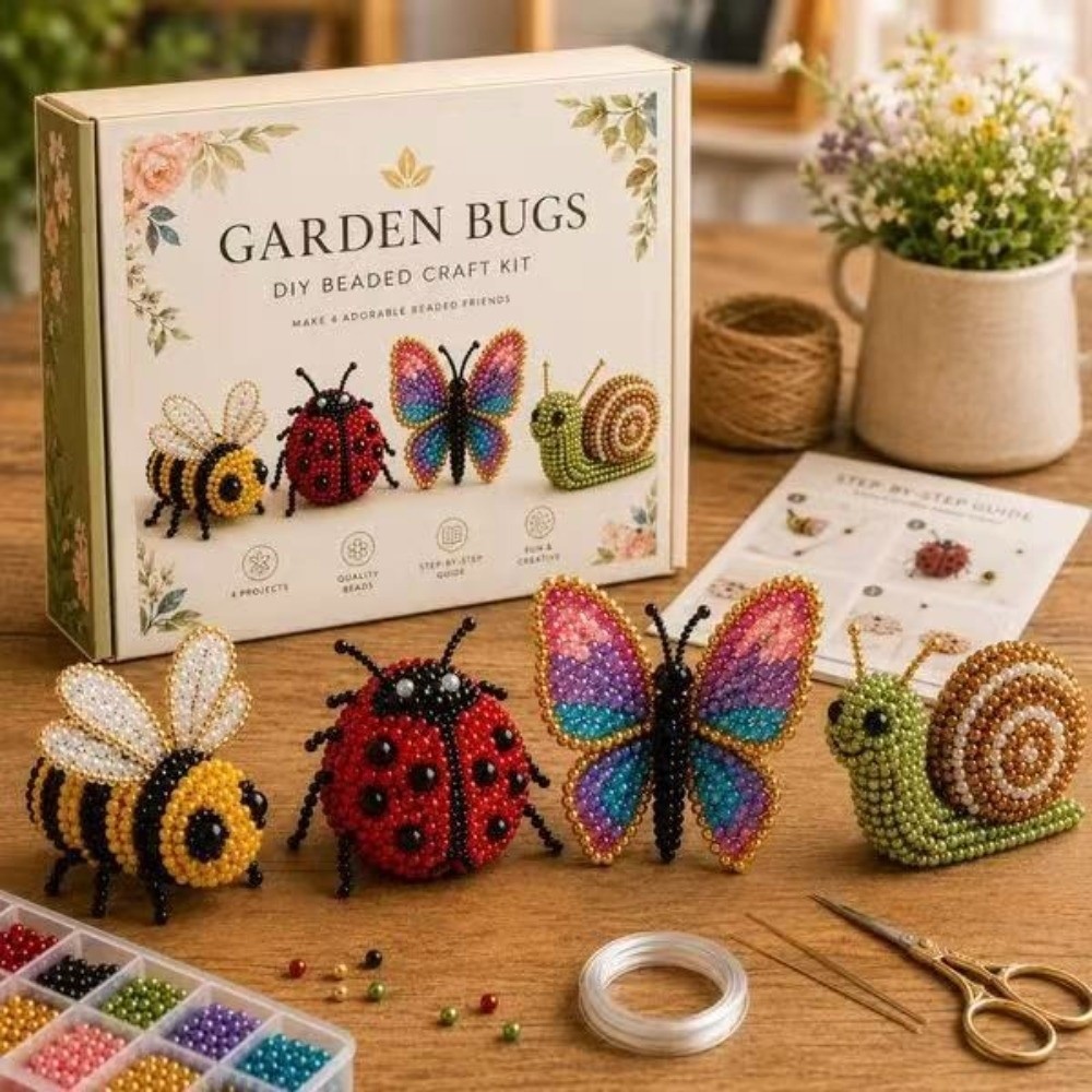 ชุดงานฝีมือปักลูกปัดรูปสัตว์ D - Embroidery Kit Set บทวิจารณ์และราคา