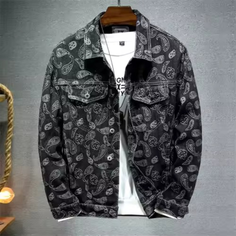 ใหม่ 2025 ฤดูใบไม้ผลิญี่ปุ่น V - Embroidery Jacket Jeans บทวิจารณ์และราคา