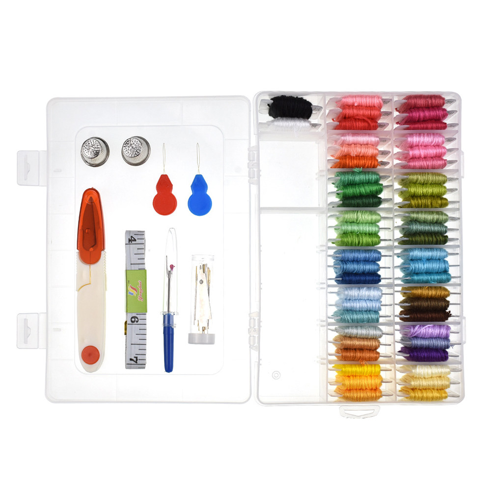 ชุดเย็บปักถักร้อย 50 ชิ้น พร้อ - Embroidery Kit บทวิจารณ์และราคา