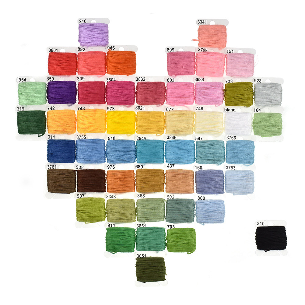 ชุดเย็บปักถักร้อย 50 ชิ้น พร้อ - Embroidery Kit บทวิจารณ์และราคา