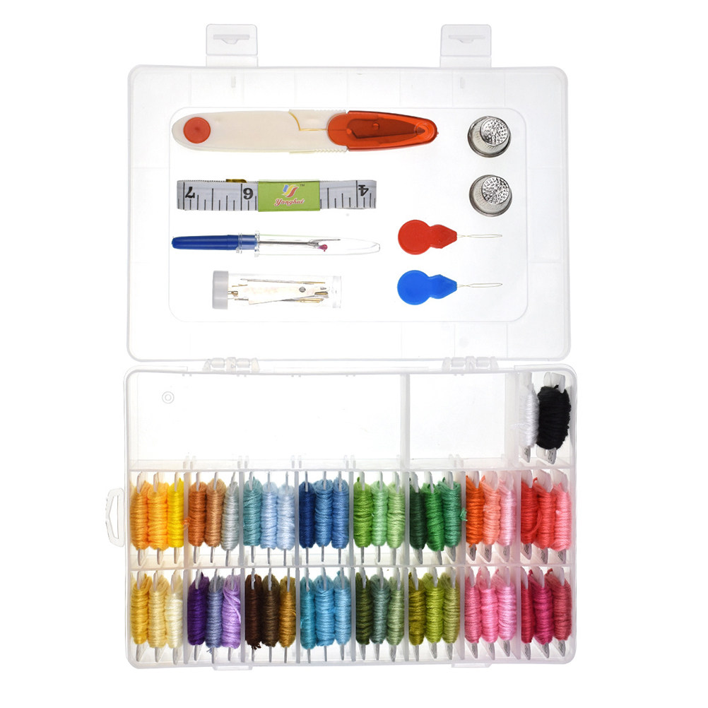 ชุดเย็บปักถักร้อย 50 ชิ้น พร้อ - Embroidery Kit บทวิจารณ์และราคา