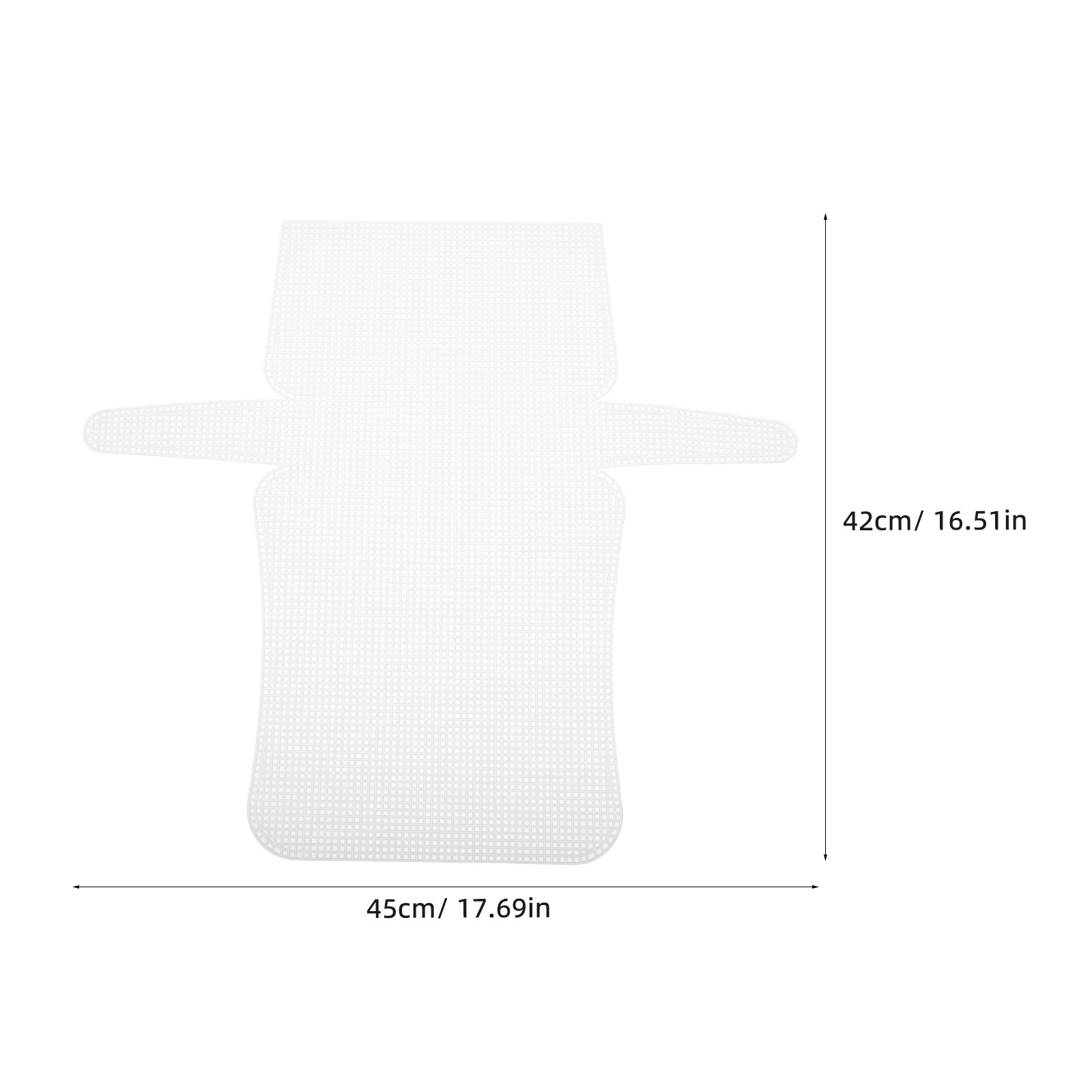 แผ่นผ้าใบพลาสติก 4 ชิ้น แข็งแร - Embroidery Yarns บทวิจารณ์และราคา