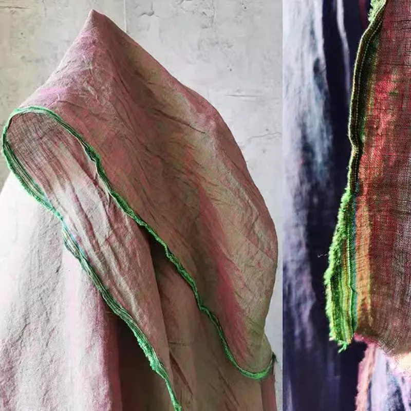 เส้นด้ายย้อมผ้าลินินผ้าสําหรับ - Linen Fabric Natural บทวิจารณ์และราคา