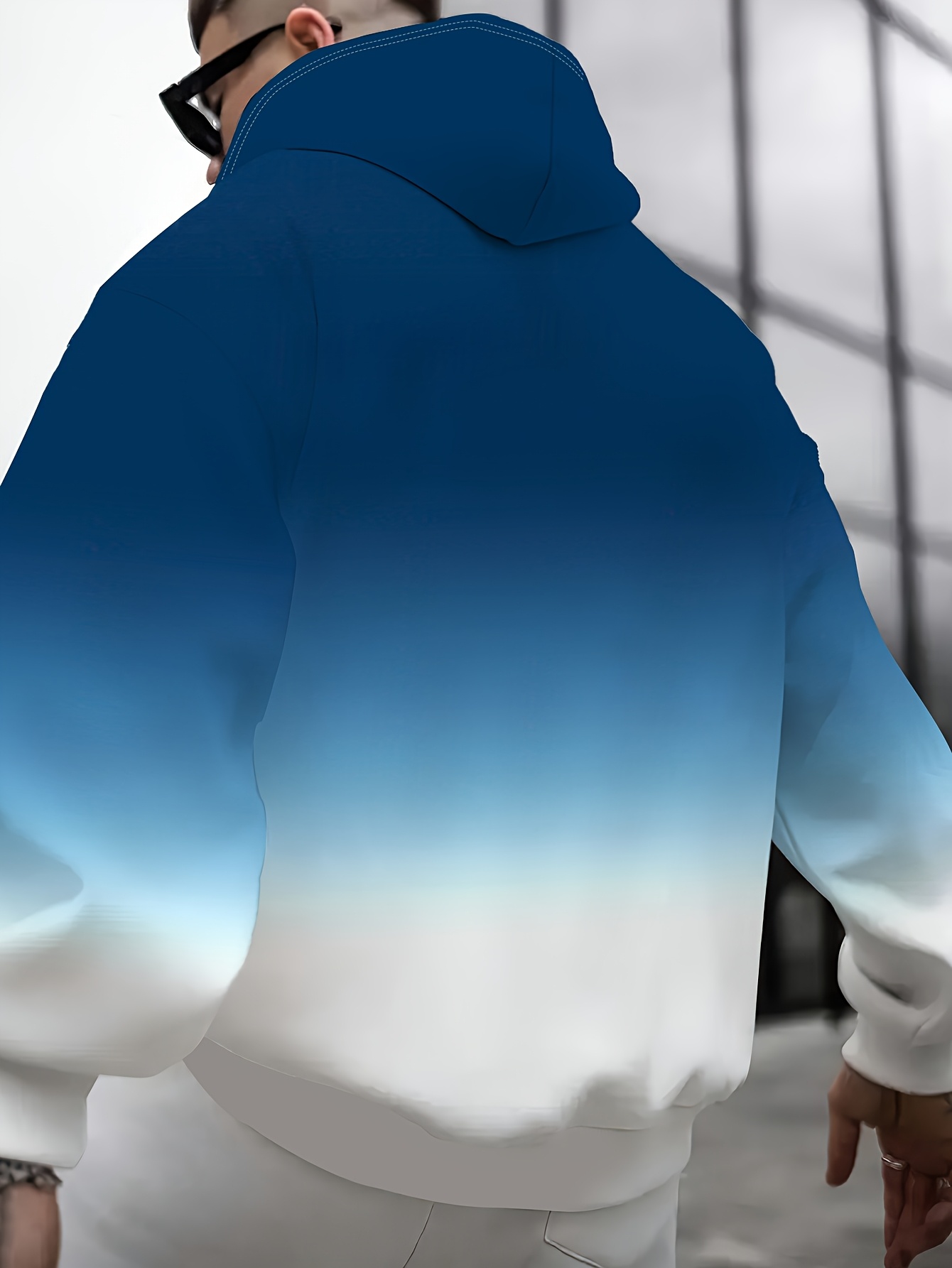 เสื้อฮู้ดดี้ผู้ชายสองสีแบบไล่เ - Embroidery Font Free บทวิจารณ์และราคา