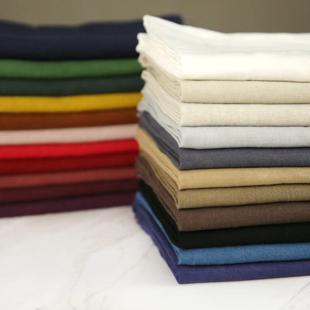 เสื้อผ้าใยธรรมชาติลินินแท้ 100 - Linen Fabric Natural บทวิจารณ์และราคา
