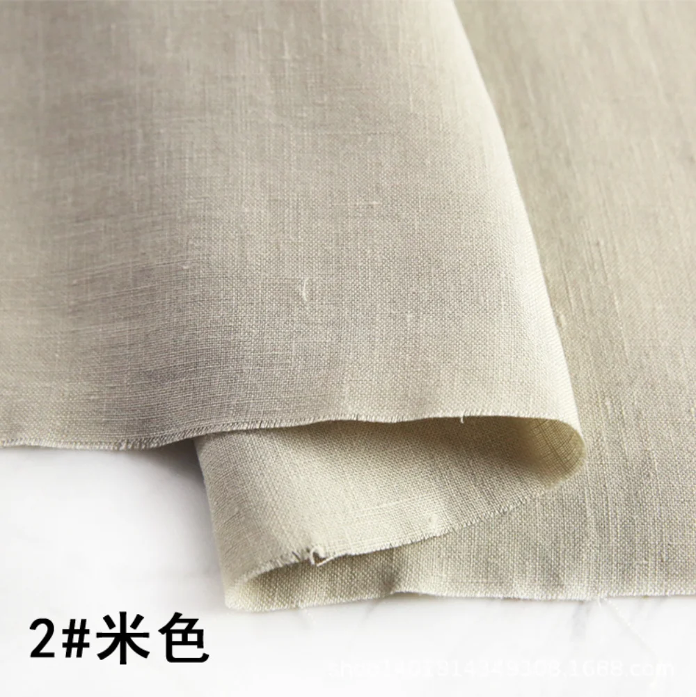 เสื้อผ้าใยธรรมชาติลินินแท้ 100 - Linen Fabric Natural บทวิจารณ์และราคา