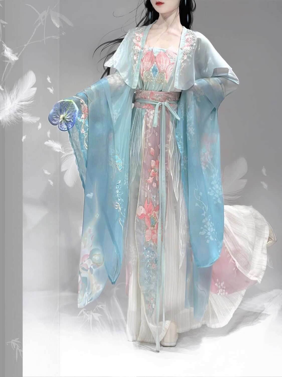 ใหม่ Hanfu Wei Jinfeng อุตสาหก - Embroidery Skirt บทวิจารณ์และราคา