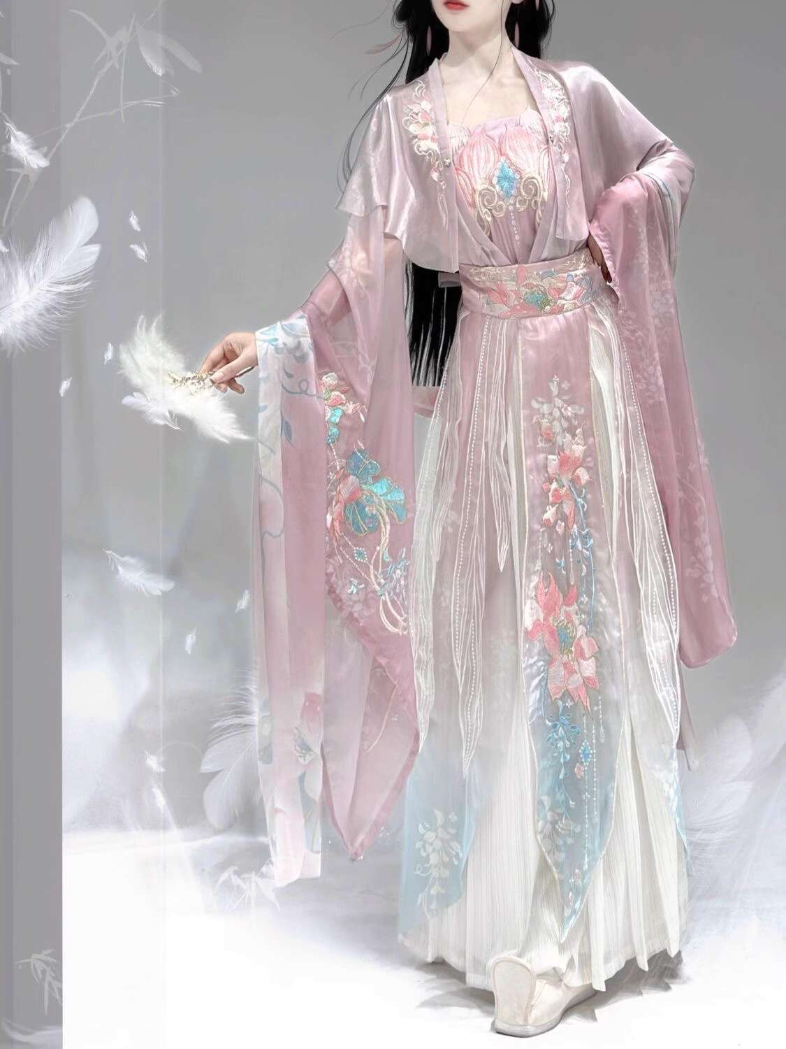 ใหม่ Hanfu Wei Jinfeng อุตสาหก - Embroidery Skirt บทวิจารณ์และราคา