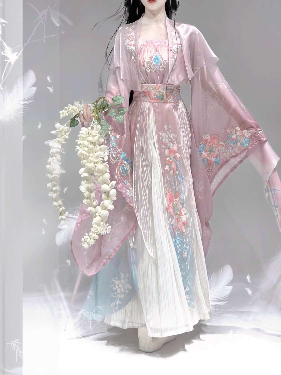 ใหม่ Hanfu Wei Jinfeng อุตสาหก - Embroidery Skirt บทวิจารณ์และราคา