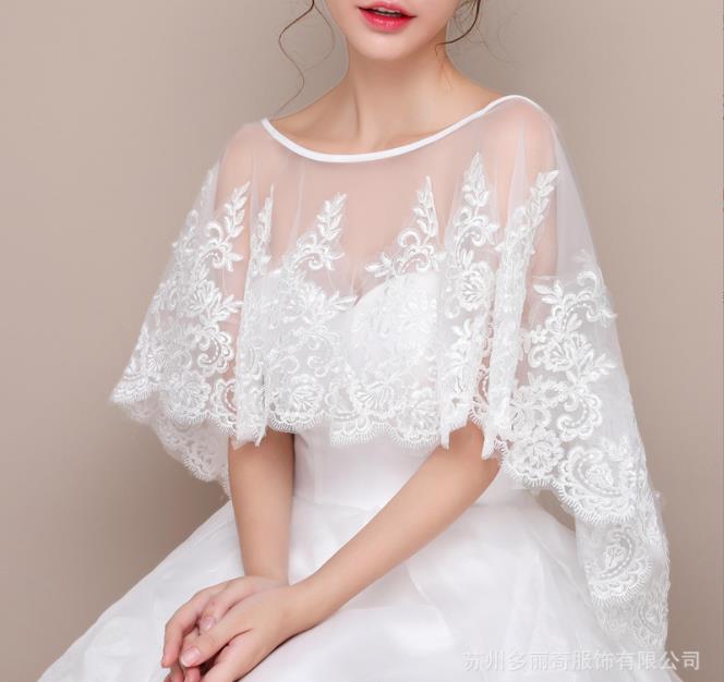 เซ็กซี่สีขาวผู้หญิง Bolero ลูก - Embroidery Jacket บทวิจารณ์และราคา