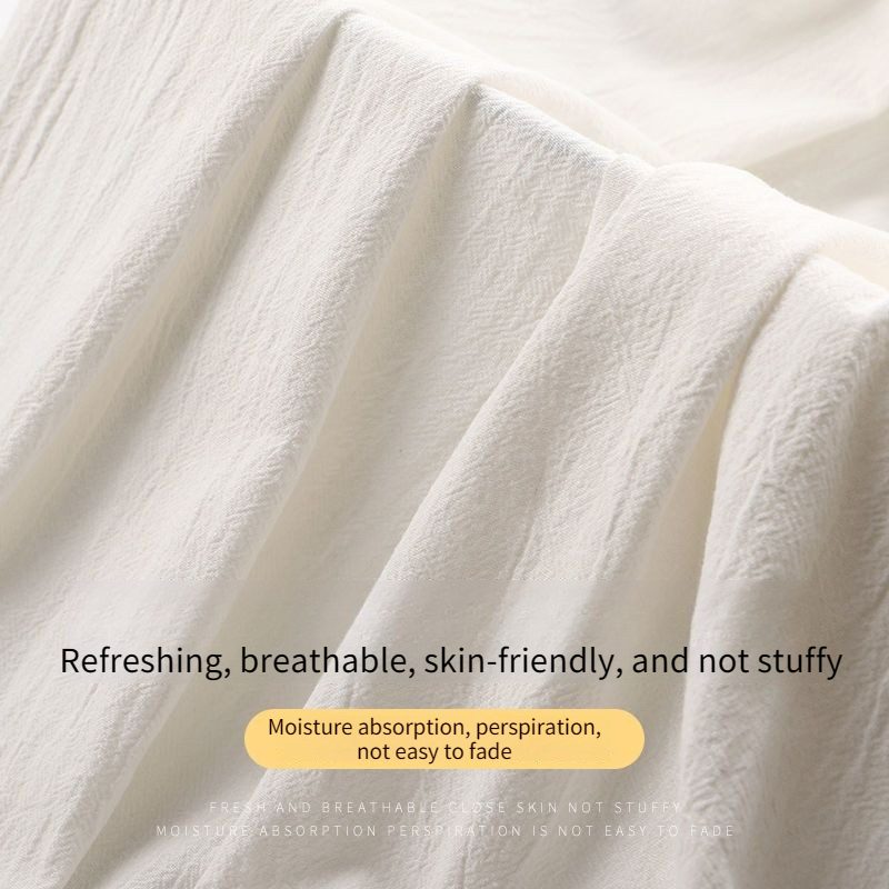 ผ้าฝ้ายลินินเครปสำหรับฤดูร้อน  - Linen Fabric Natural บทวิจารณ์และราคา