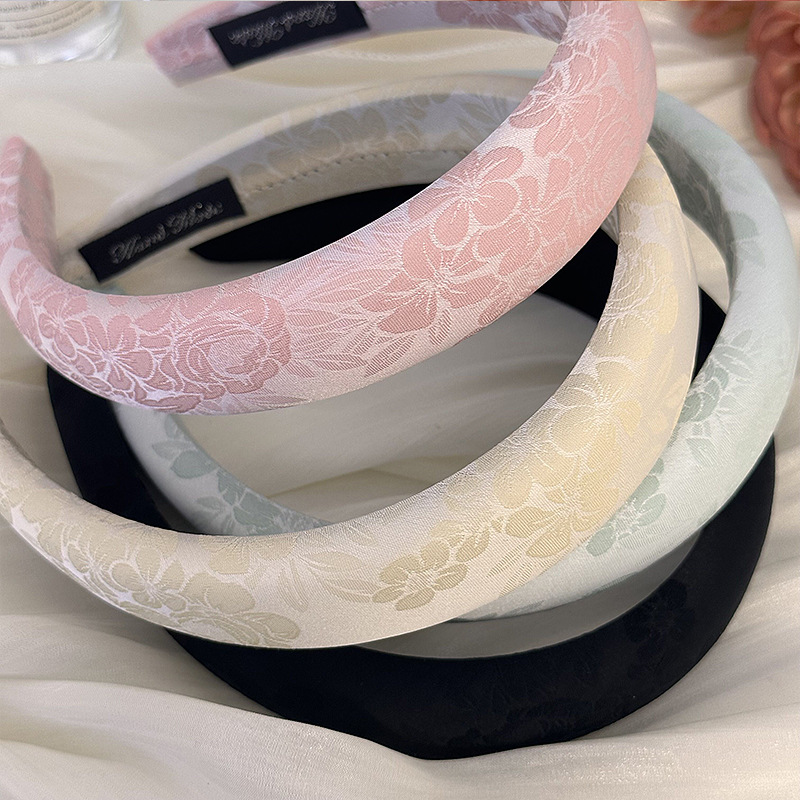 ที่คาดผมแฟชั่นฟองน้ำดอกไม้ปักร - Embroidery Hooping บทวิจารณ์และราคา