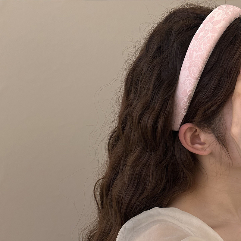 ที่คาดผมแฟชั่นฟองน้ำดอกไม้ปักร - Embroidery Hooping บทวิจารณ์และราคา